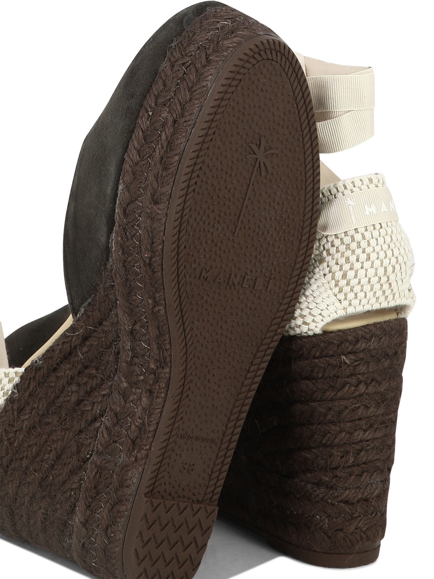 MANEBI Brown Hamptons espadrilles